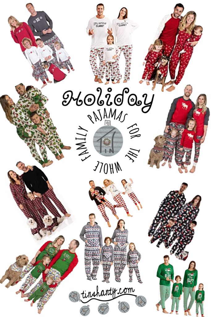 Holiday Pajamas for the Whole Family